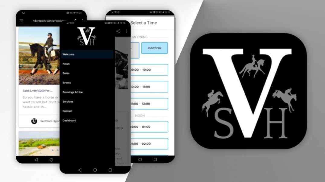 ⁣Vecthom Sporthorses App