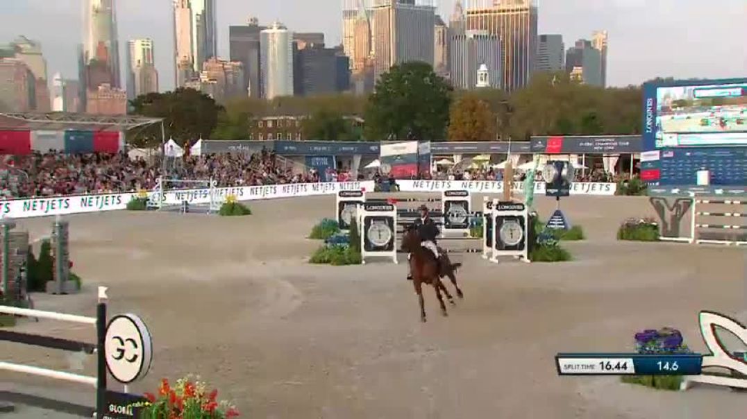Relive the moment that Ben Maher not only won the LGCT